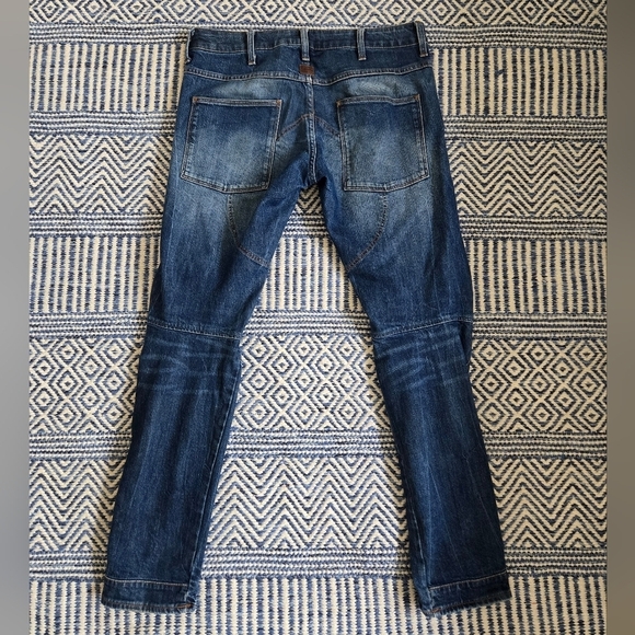 G-Star Raw 5620 3D Deconstructed Tapered Fit Mid Wash Jeans size 30 - Picture 12 of 16